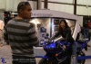 Trying one on for size at the 2007 Cycle World International Motorcycle Show in San Mateo - Yamaha R1 Trying one on for size at the 2007 Cycle World International Motorcycle Show in San Mateo - Yamaha R1